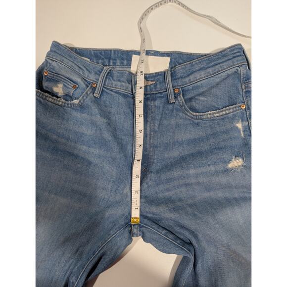 Mother Superior The Insider Ankle Chew Destroyed Bills Size 28 Jeans - Picture 13 of 15